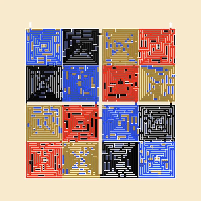 Laby Square 2 (color version)