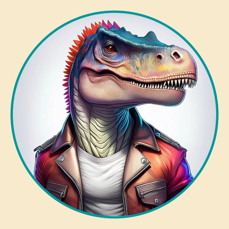 Dinosaur Leather Jacket
