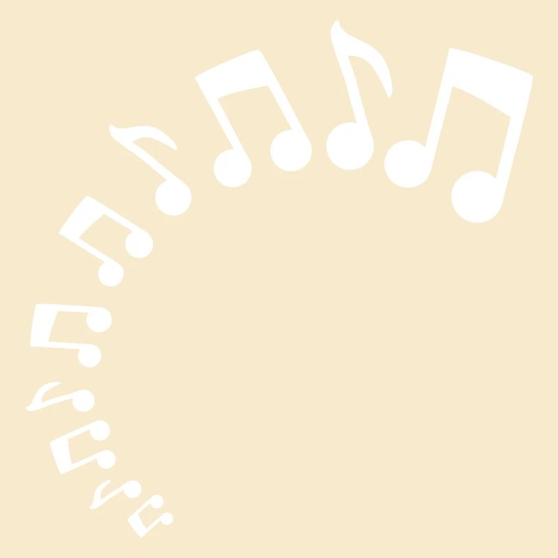 Many Music Notes Icons Melody Musical Notes Audio