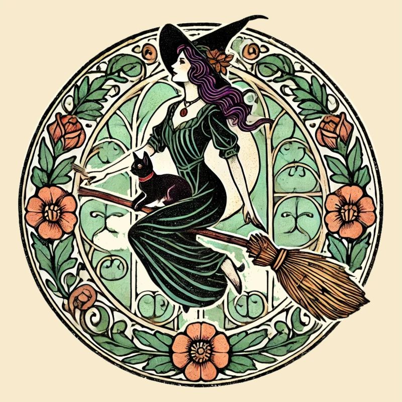 Halloween-Hexe