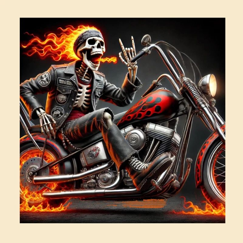 Rocker Skelett