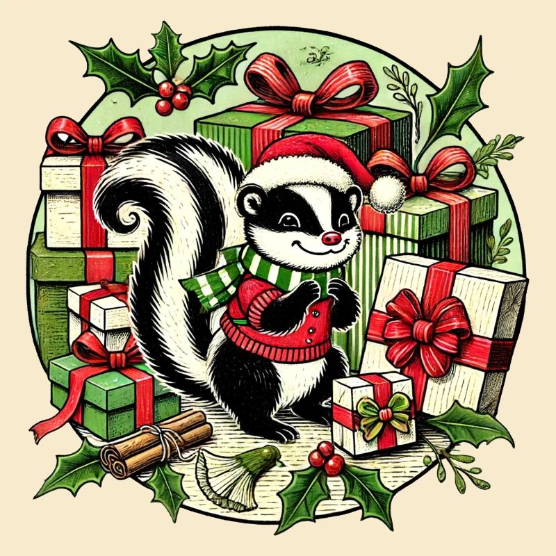 Weihnachts-Skunk