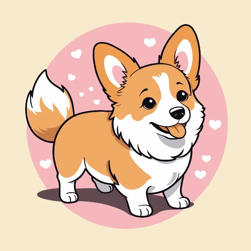 Surcharge de mignonnerie – Kawaii Corgi Butt