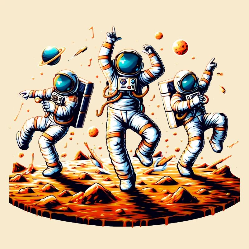 Un Pas Dans L'Espace - Astronaut Danse