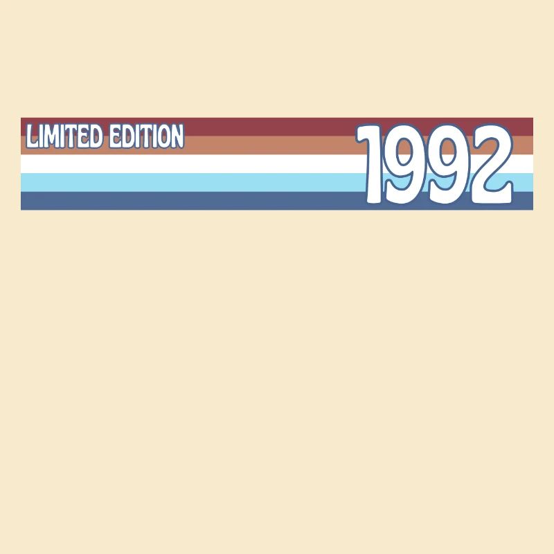 Retro 1992 Limitierte Auflage