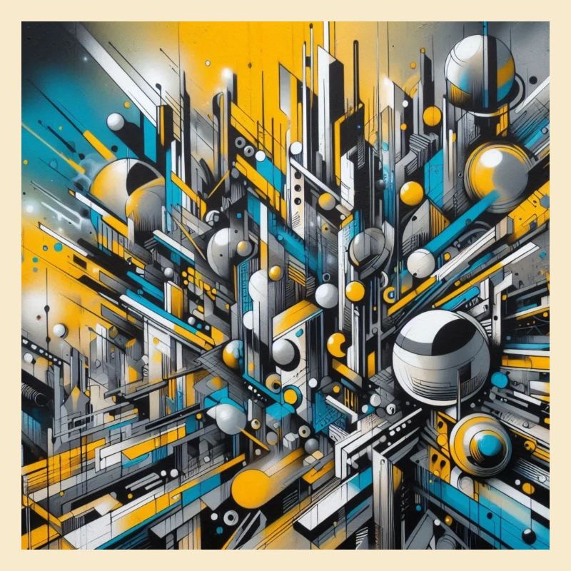 Gelb abstrakt