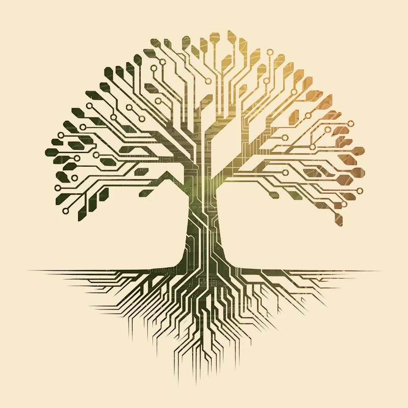 Wikinger-Baum des Lebens