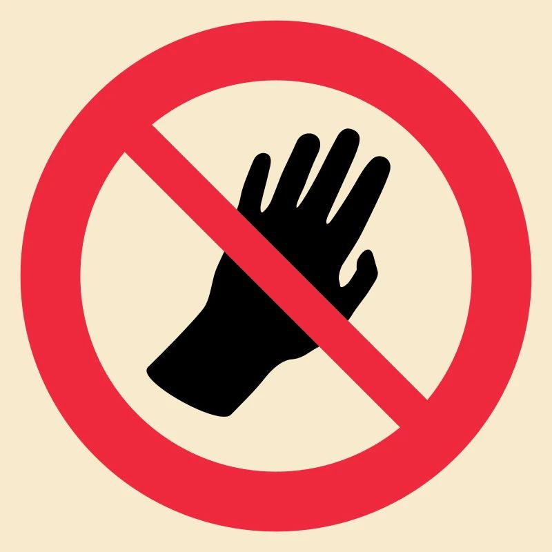 Transparent: Please don't touch me Autism Asperger