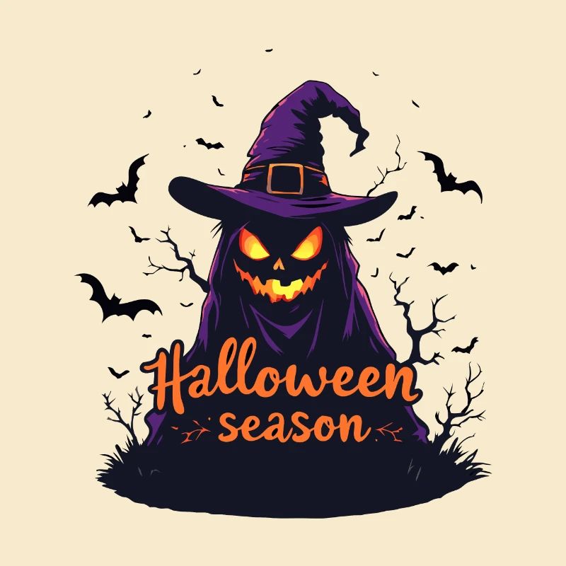 Halloween Season Design – Evil Jack-o'-Lantern Wit