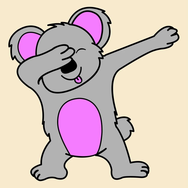 koala dabbing 02