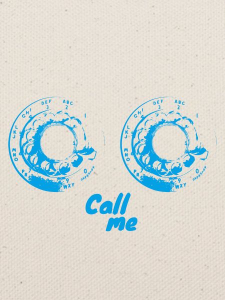 Telefon Romantic - version blau