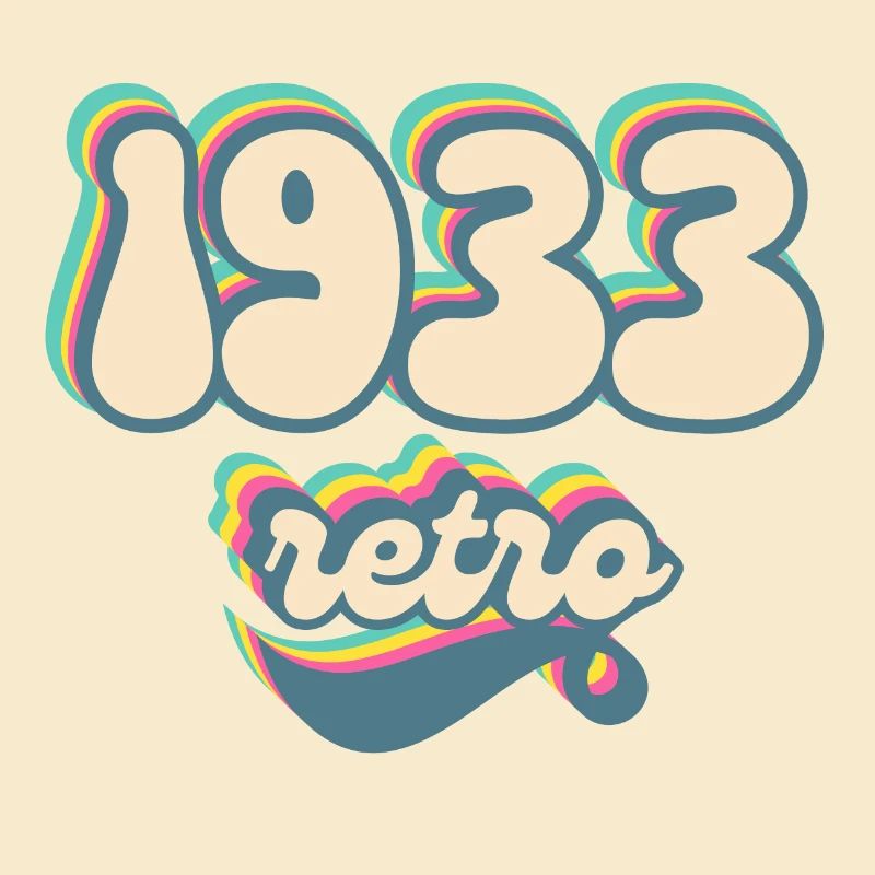 1933 Retro Geschenkidee
