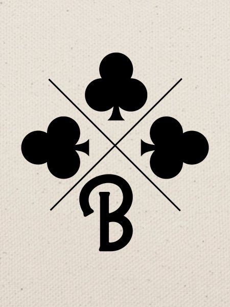 Buchstabe b Glücksklee
