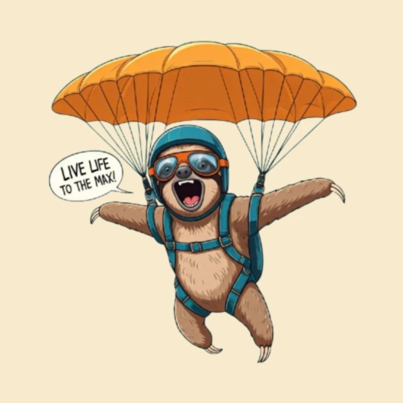 SLOTH SKY DIVING