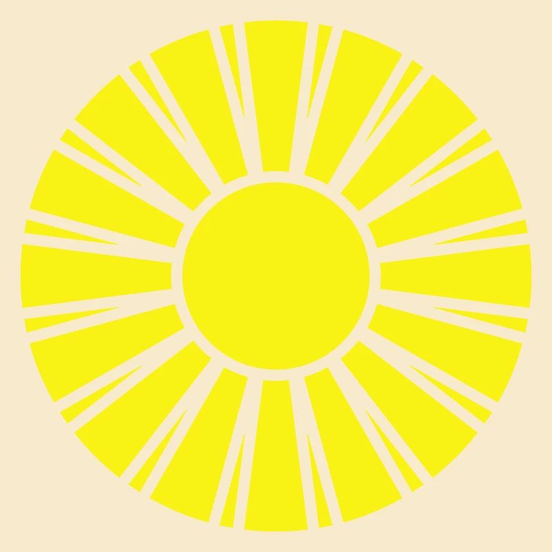 Bright Sun Rays Summer Glow Light Warmth