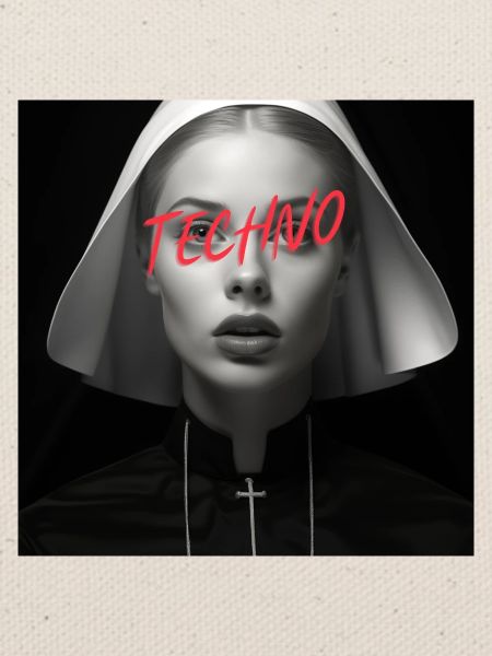 Techno Nun - Rave Design