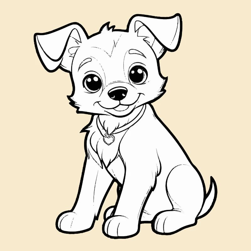 Hund Comic Lustieg