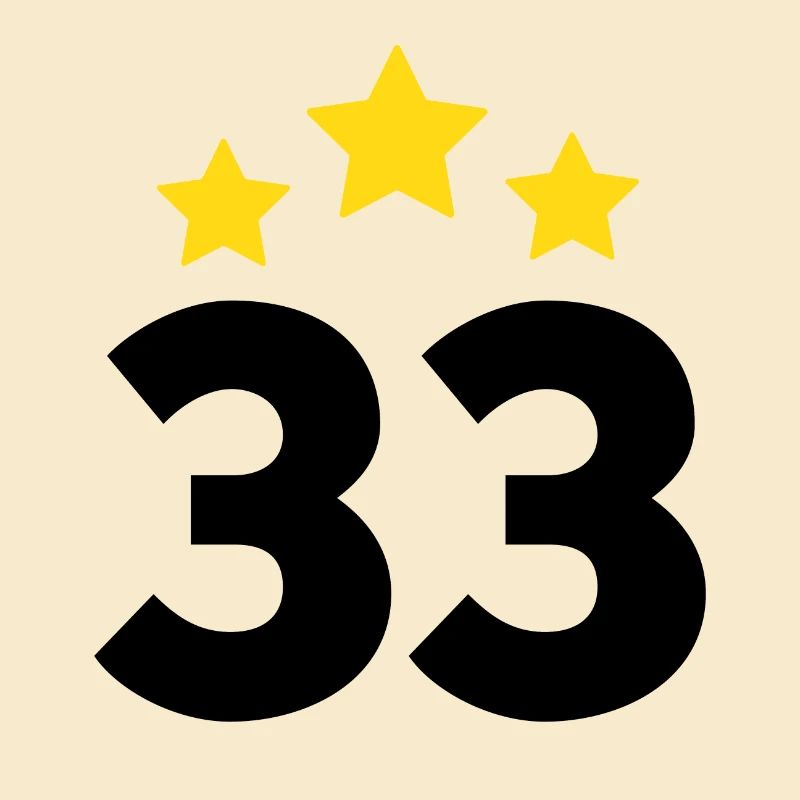 33 Years Star - 33rd Anniversary Gift