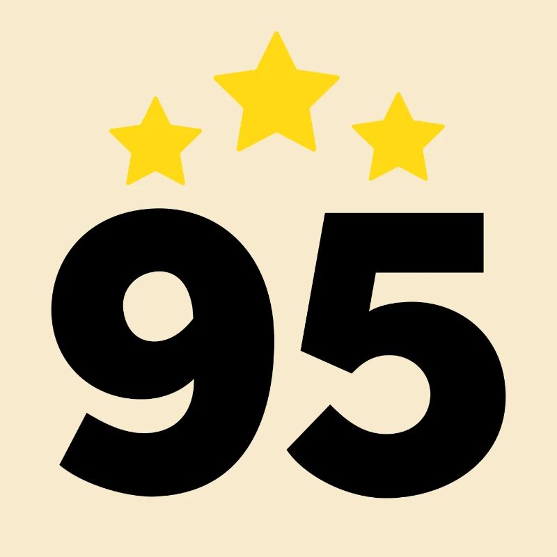 95 Years Star - 95th Anniversary Gift