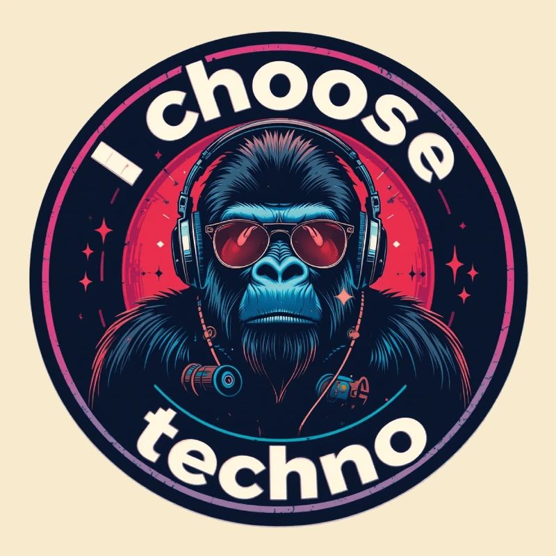 Gorilla i choose techno