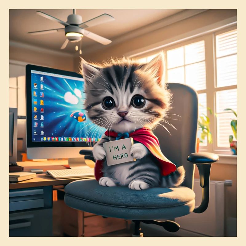 Héros chat