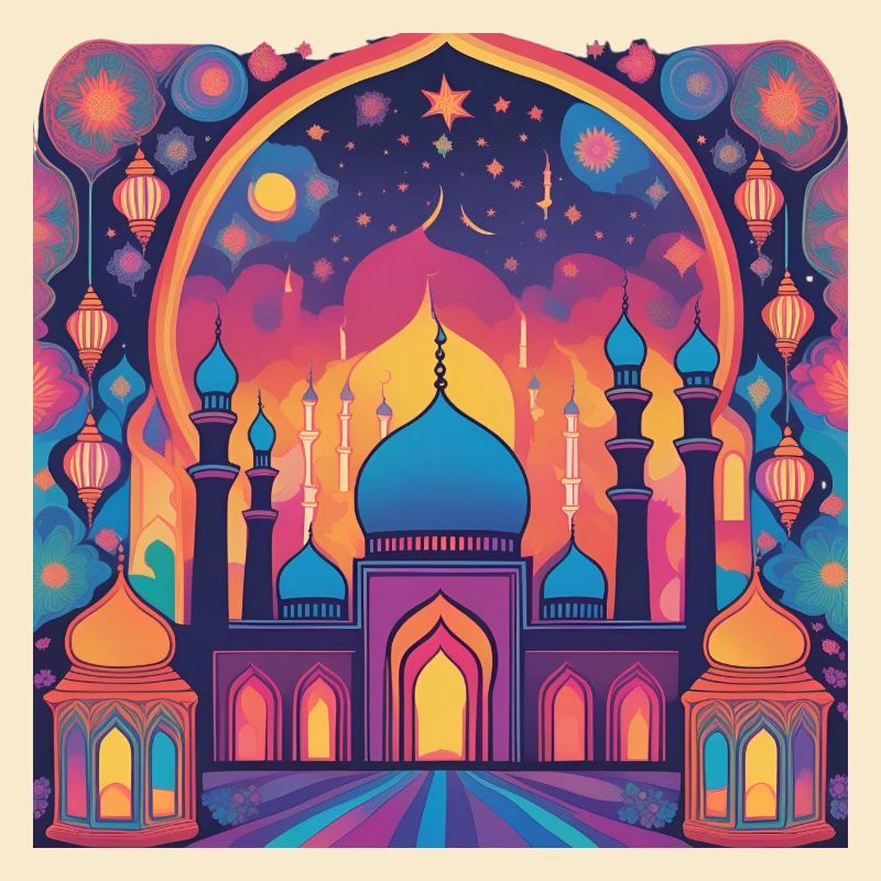 Ramadan Geschenk Eid Mubarak Islam Allah Muslim