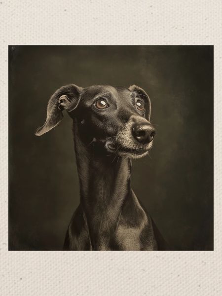 Black Animals - Funny Dog
