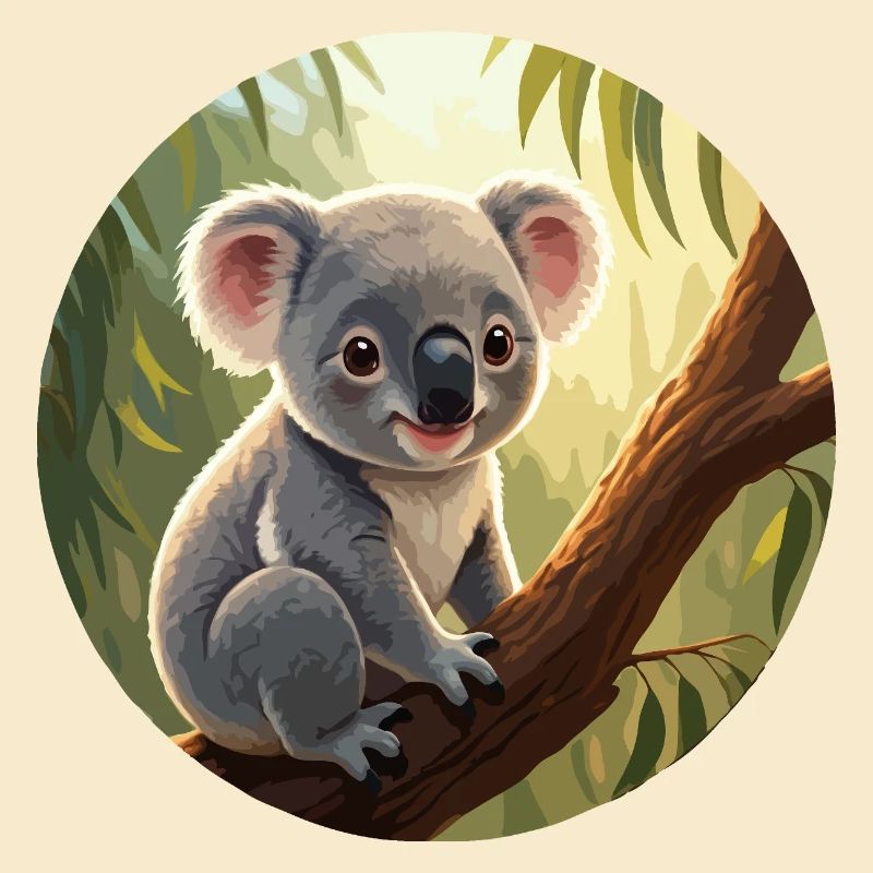 Koala-Bär im Baum