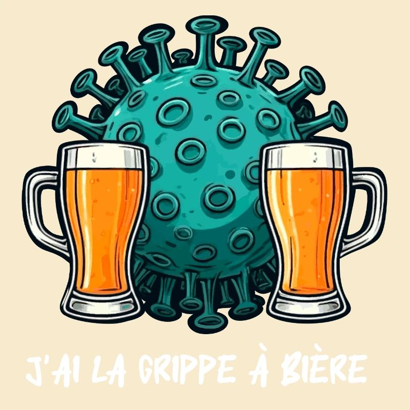 Ich habe eine Biergrippe