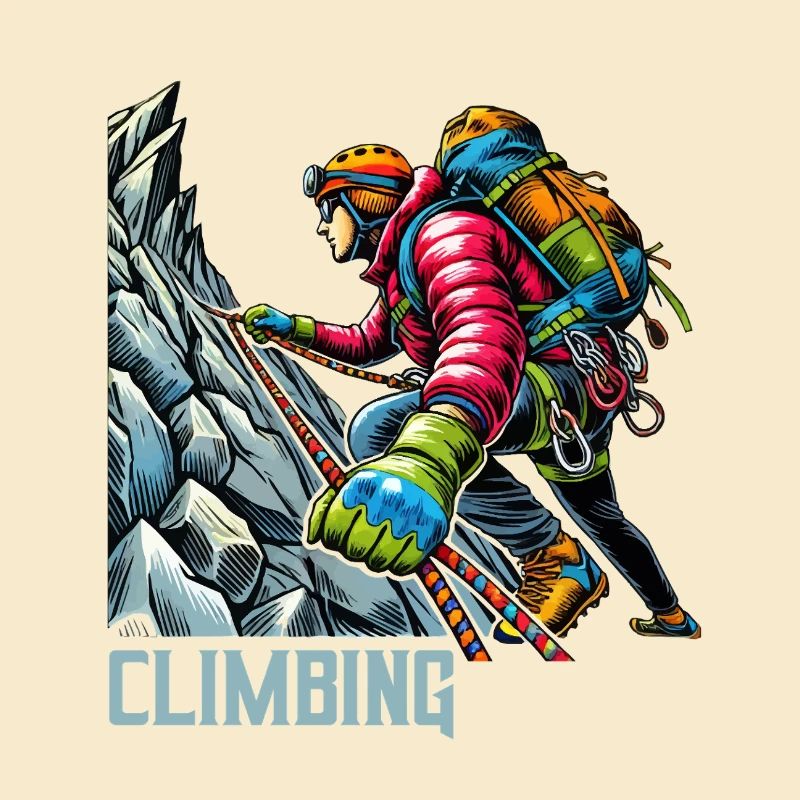 Mountaineering Climbing