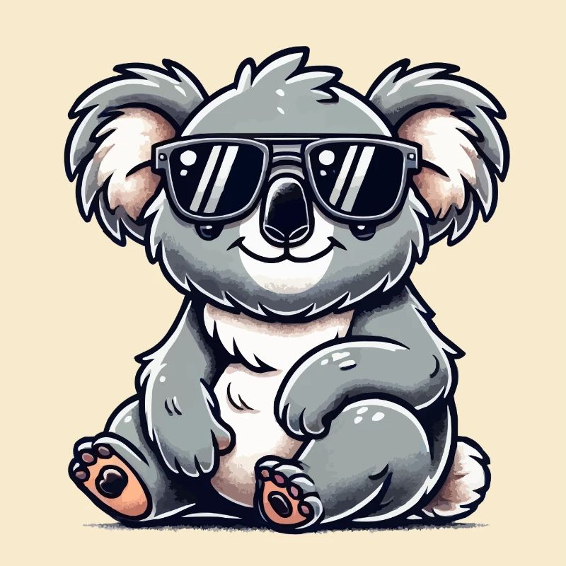 koalabär sonnenbrille