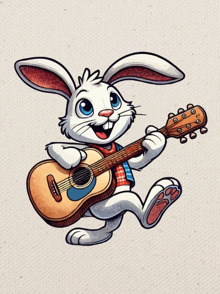 hase gitarre comic