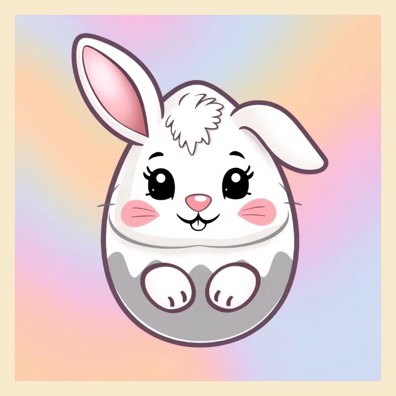 Eierglück mit Hase