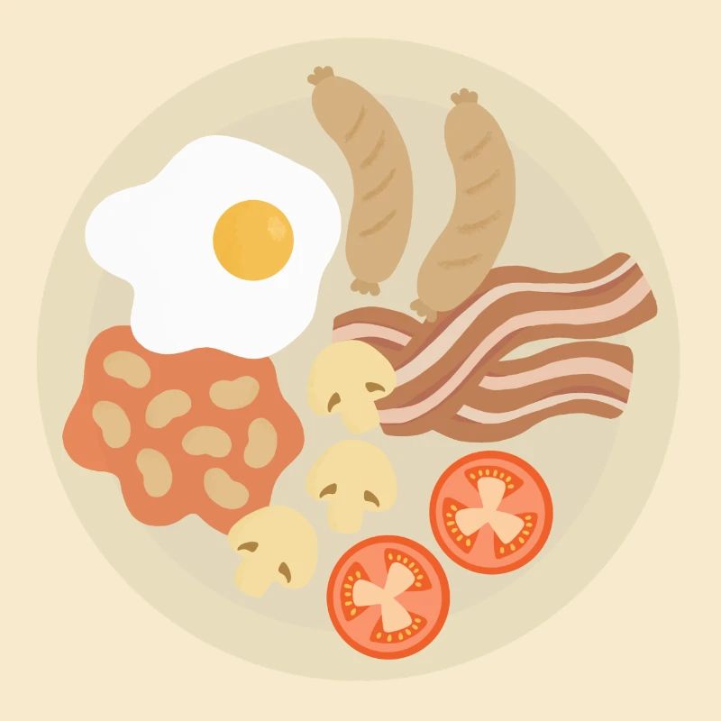 Petit-déjeuner anglais complet