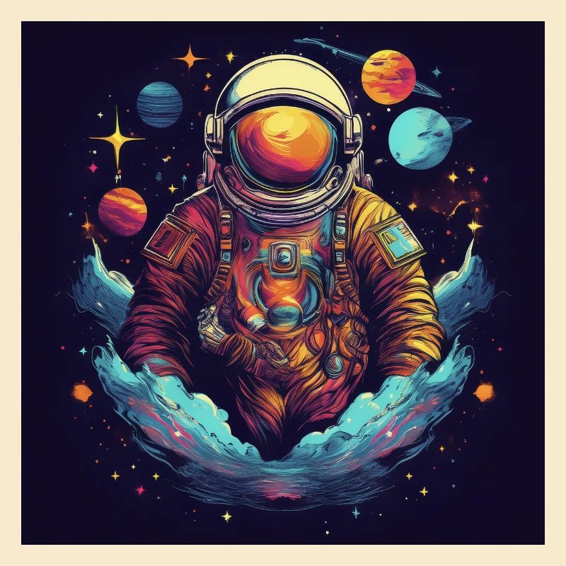 Astronaute dans l’espace
