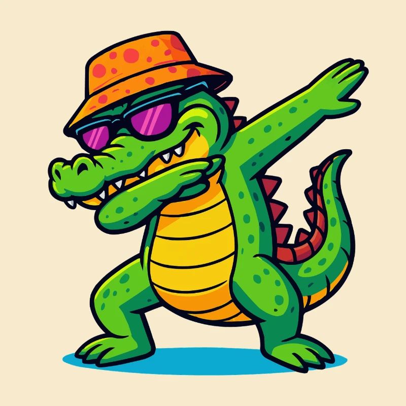 Crocodile Dabbing