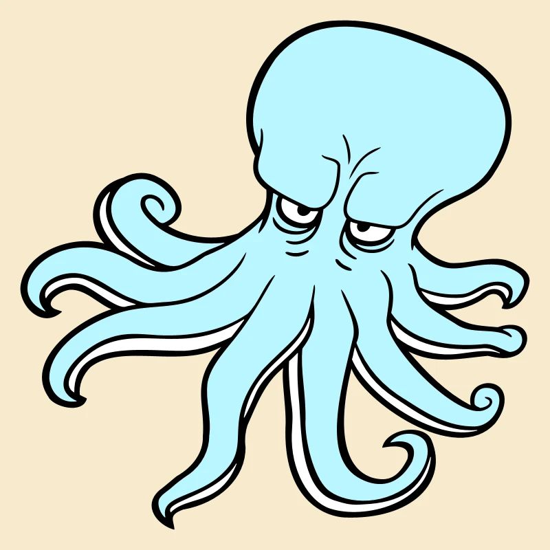 Pieuvre Pieuvre Pieuvre Calmar Céphalopode Mauvais œil