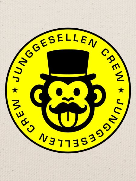 Junggesellen Crew Affe