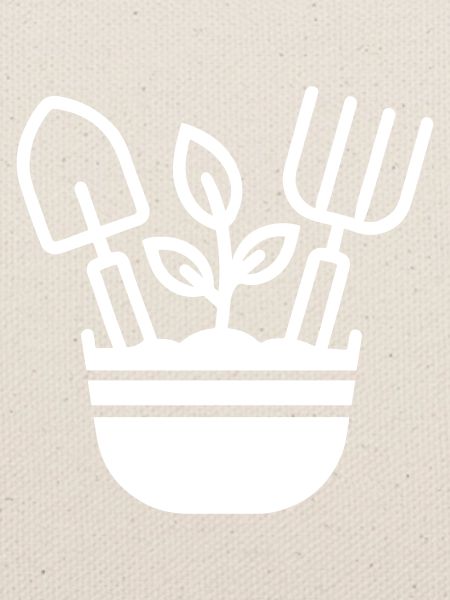 Gartenarbeit Gärtner Symbol