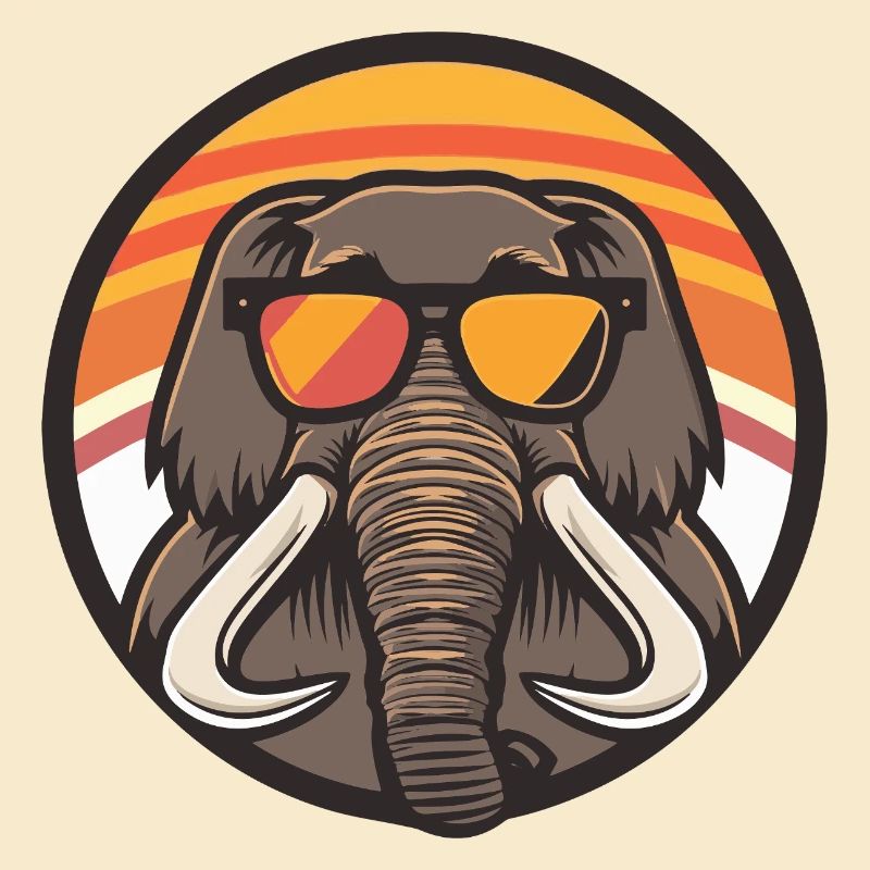 Mammoth Comic Elephant Cool