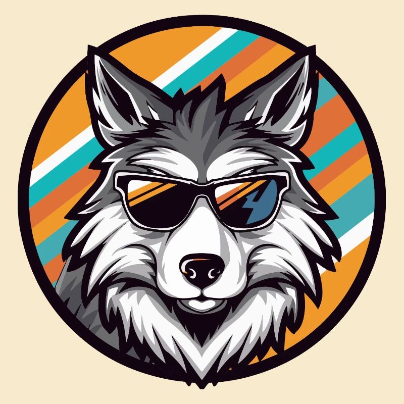 Wolf Comic Cool