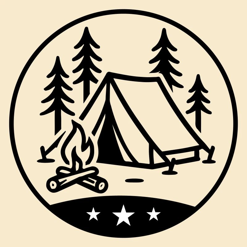 Zelt Lagerfeuer Camping