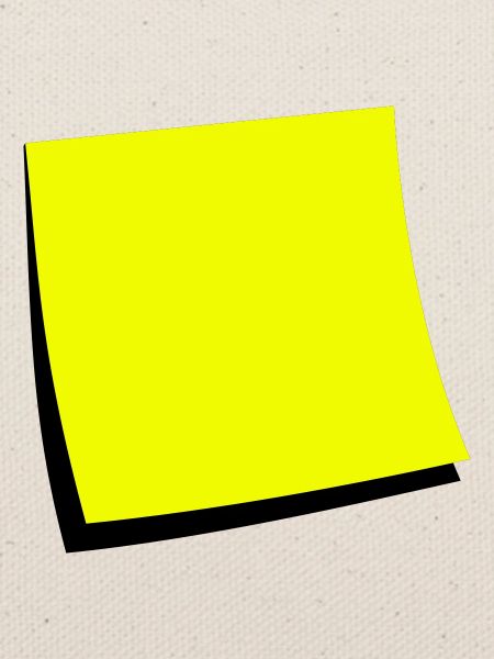 sticky note - add text