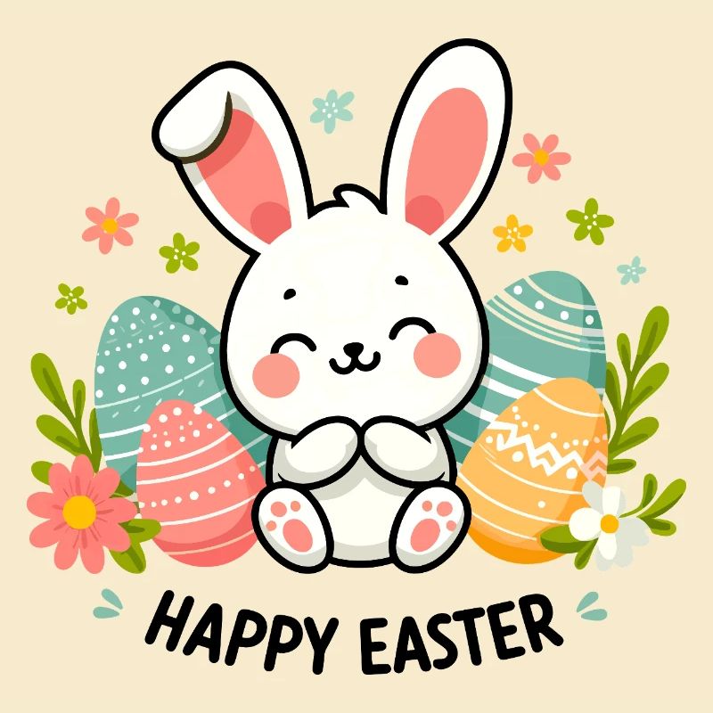 Froher Osterhase