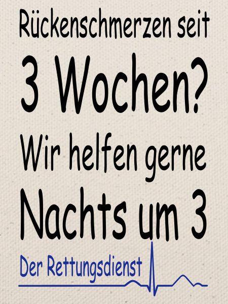 Rettungsdienst der Klassiker