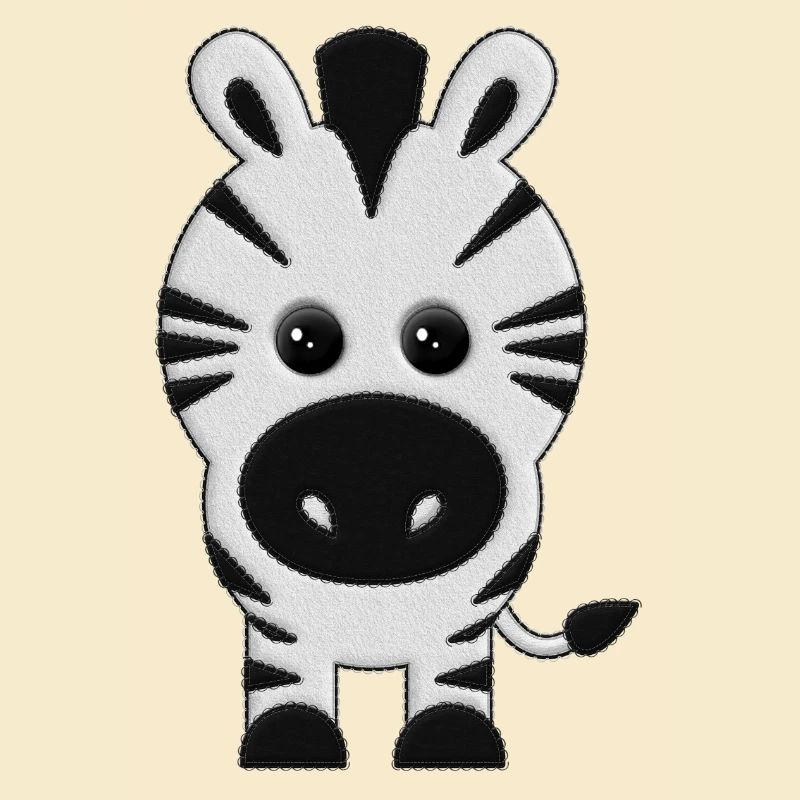 Zebra Plüsch