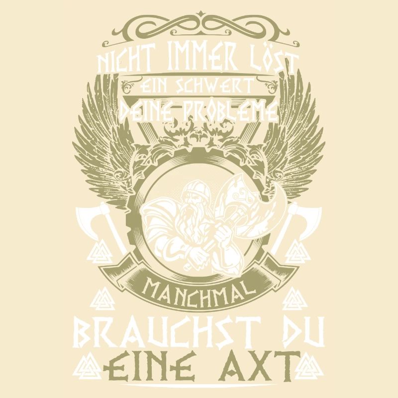 Axt Walhalla Valhall Wikinger Vikings Geschenk