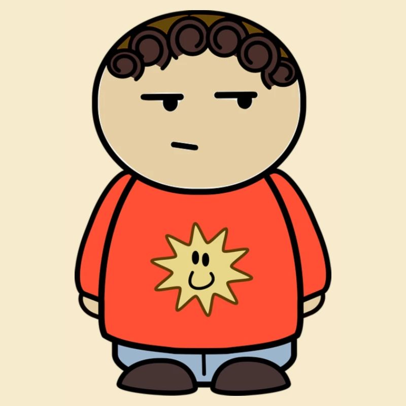 Verdächtigte Comic Figur - Geschenkidee