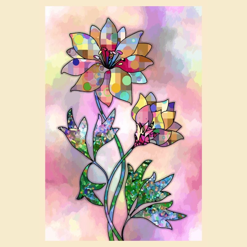 Bunte Blumen