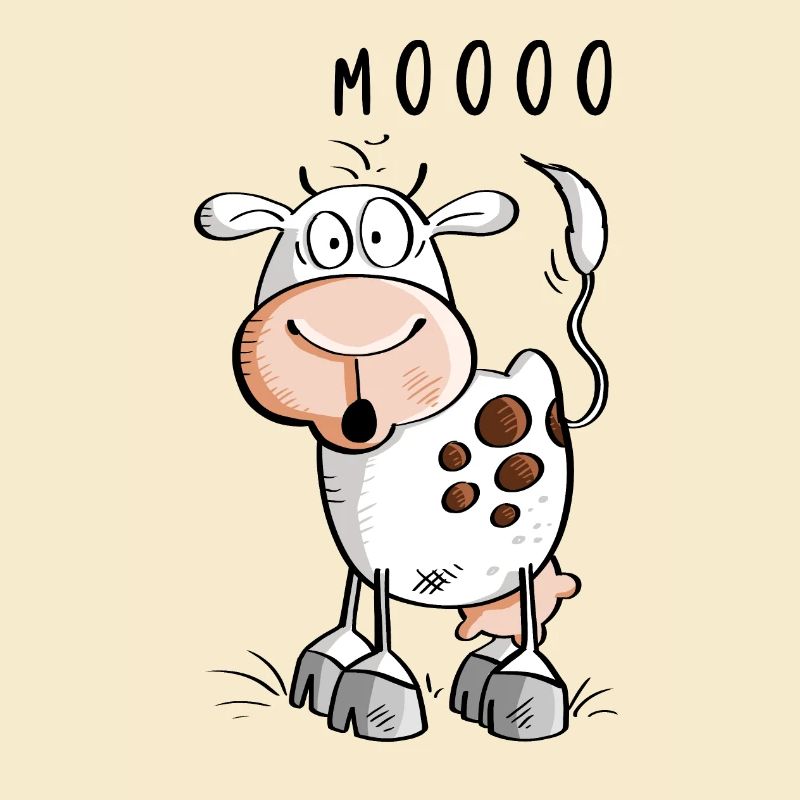 Mooo Kuh Comic - Kühe